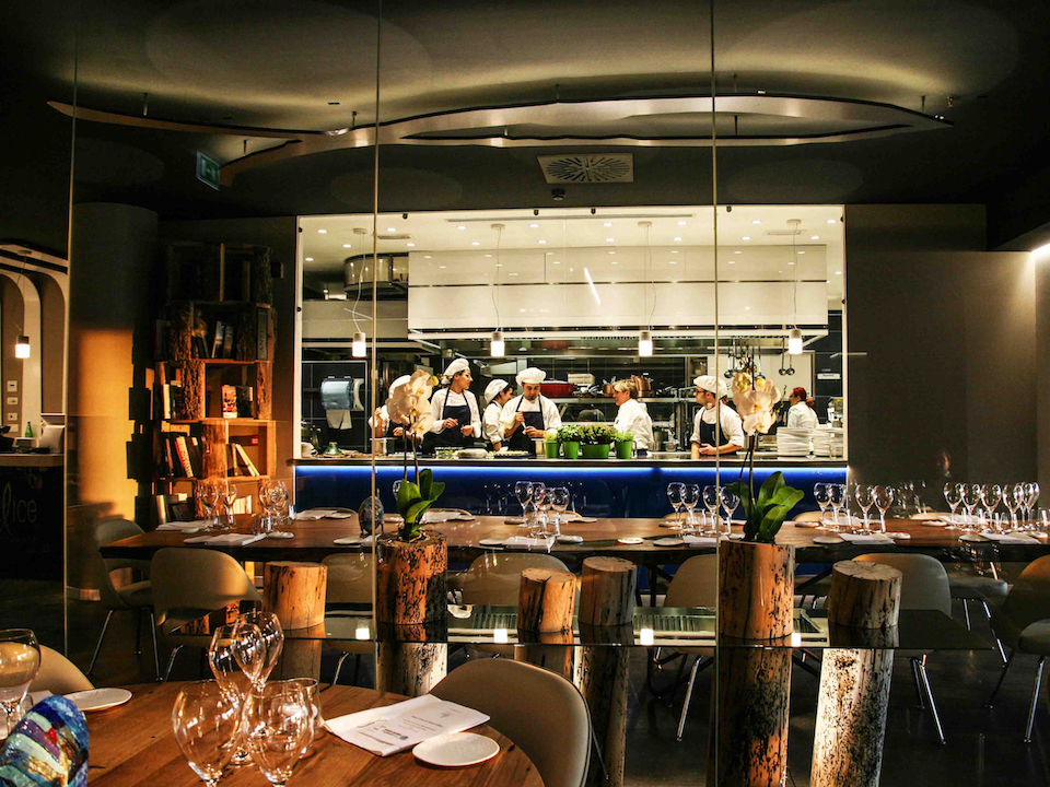 Ristorante Alice iç mekan