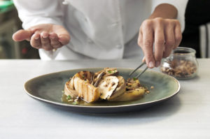 porcini mantarı ve armutlu salata